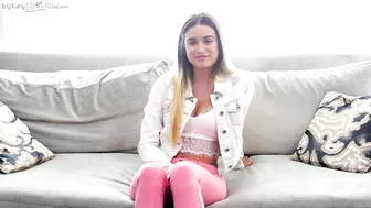 Pamela Morrison passes her first porn casting perfectly