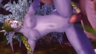 Fantastic World of Warcraft characters make love not war