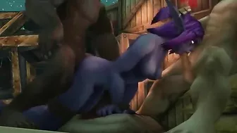Fantastic World of Warcraft characters make love not war