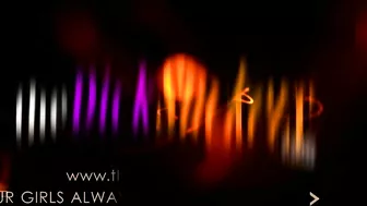 Young honey Yhivi gets on her knees for a blowjob then invites hard phallus into wet trimmed cunny