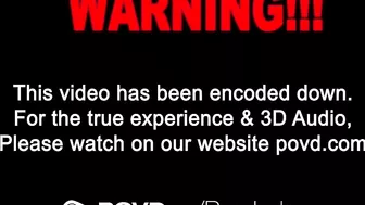 Sensual sex after oil massage in amazing POV video