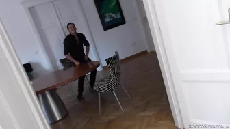 Incredibly-hot chick in stockings is ready for sex with Rocco