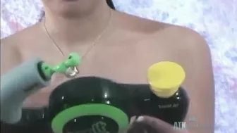 Small-tittied cutie makes hairy pussy happy with fingers