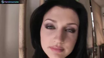 Busty babe Aletta Ocean poses in sexy lingerie and sucks a dick Busty babe Aletta Ocean poses in sexy lingerie and sucks a dick