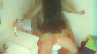 Sexy Employees Take Over the Office Bathroom - Hidden Cam!