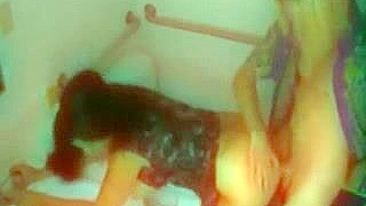 Sexy Employees Take Over the Office Bathroom - Hidden Cam!