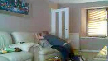 Hot Amateur Cuckold Wife Fucking Neighbor with Hidden Cam - Must See!