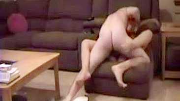 Hot Hubby Get Caught Cheating with Young neighbor in Rough Homemade Sex tape