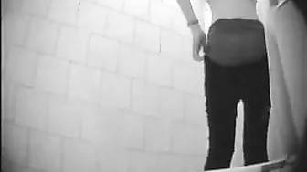 Sexy Russian College Girls Get Naughty in Public Toilets