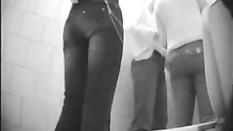 Sexy Russian College Girls Get Naughty in Public Toilets