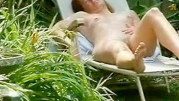 Mature Wife's Secret Garden Masturbation Caught on Camera! Must-See Amateur Video