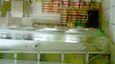 Uncovered! Steamy Restaurant Romp Caught on Hidden Camera!