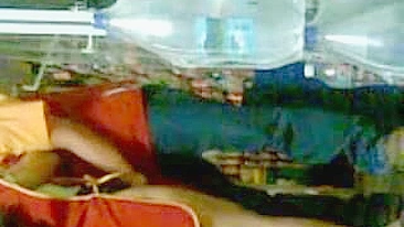 Uncovered! Steamy Restaurant Romp Caught on Hidden Camera!