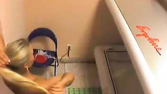 Sexy Spa Customers Caught on Hidden Camera!