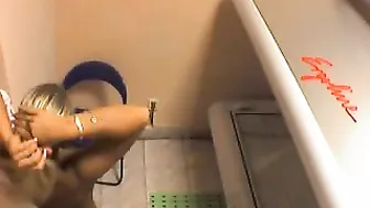 Sexy Spa Customers Caught on Hidden Camera!