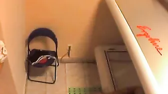 Sexy Spa Customers Caught on Hidden Camera!
