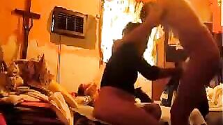 Mature Latin American Prostitute's Hot Sex act on Hidden cam!