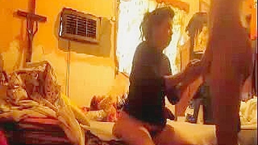 Mature Latin American Prostitute's Hot Sex act on Hidden cam!