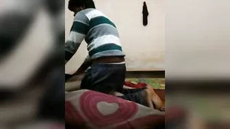 Sexy Indian teen caught in hot action with sneaky cousin on hidden cam