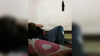 Sexy Indian teen caught in hot action with sneaky cousin on hidden cam