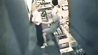 Hot Encounter Between Lesbian Boss and Cashier in the Storage Room!