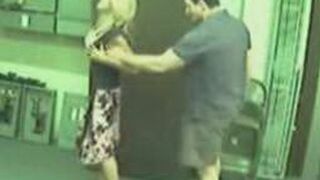 Hot Girl's Sultry Dance in the Office to Get Ahead!