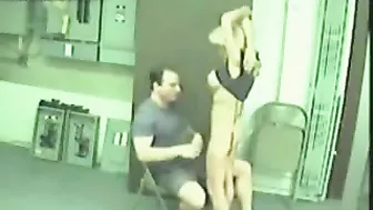 Hot Girl's Sultry Dance in the Office to Get Ahead!