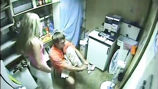 Russian Teen Get Banged at Work by Security cam - Must See!