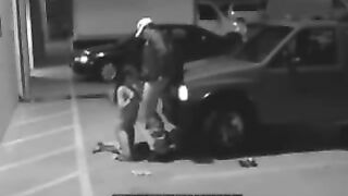 Parking Garage Sex on Security Camera With a Cheating Wife, Blowjob on Surveillance Cam