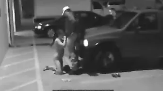 Parking Garage Sex on Security Camera With a Cheating Wife, Blowjob on Surveillance Cam