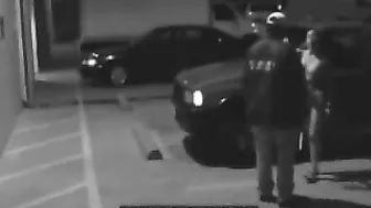 Parking Garage Sex on Security Camera With a Cheating Wife, Blowjob on Surveillance Cam
