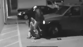 Parking Garage Sex on Security Camera With a Cheating Wife, Blowjob on Surveillance Cam