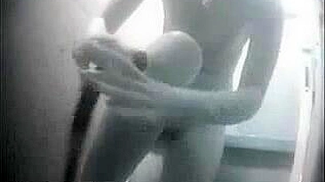 Japanese Beauty Take a Steamy Shower in Hidden Cam Video