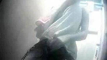 Japanese Beauty Take a Steamy Shower in Hidden Cam Video