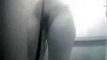 Japanese Beauty Take a Steamy Shower in Hidden Cam Video