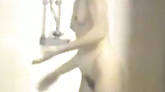 Sneak Peek in High School Girls' Locker Room Shower - Must Watch!