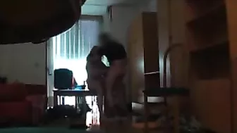 Caught on Camera! Young Amateur Gets Naughty with Cop