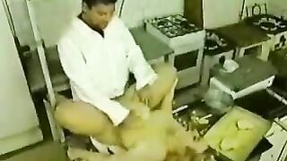 Sexy Bakery Chef Gets Dirty at Work with some Hot Pussy Action!