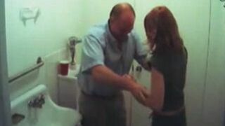 Russian Mafia Boss Dominate Young Teen in Steamy Toilet Sex session