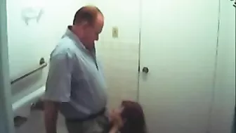 Russian Mafia Boss Dominate Young Teen in Steamy Toilet Sex session