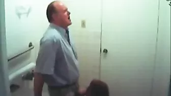 Russian Mafia Boss Dominate Young Teen in Steamy Toilet Sex session