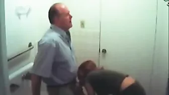 Russian Mafia Boss Dominate Young Teen in Steamy Toilet Sex session