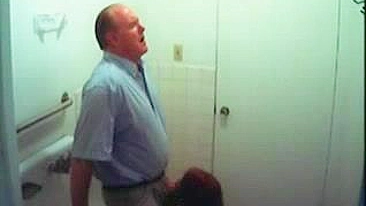 Russian Mafia Boss Dominate Young Teen in Steamy Toilet Sex session