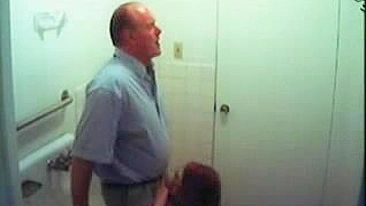 Russian Mafia Boss Dominate Young Teen in Steamy Toilet Sex session