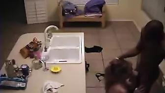 Unfaithful Wife Caught in the Act with Black lover, husband fights back and gets knocked out