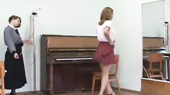 Spanking Punishment at Russian School - Severe Discipline for Misbehavior
