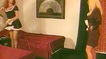 Spanked Maid's Sordid Secret Exposed by House Madam