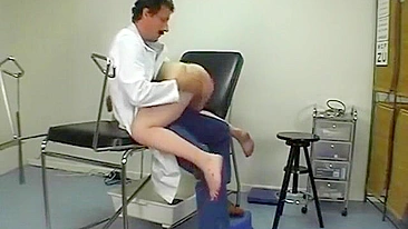 Medical Examination Gone Wild - Doctor Spanks and Gropes Teen Patient