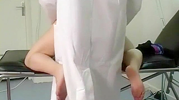 Medical Examination Gone Wild - Doctor Spanks and Gropes Teen Patient