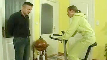 Hard Caning Teen on a Bike, spanking, caning, painful, crying - Watch Now!